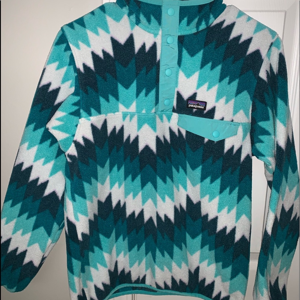 Youth XL Patagonia 1/4 Button Up